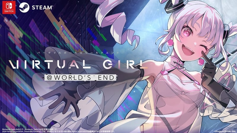 ブシロード公式チャンネル「【OP】終末系ビジュアルノベル「VIRTUAL GIRL @ WORLD'S END」オープニングムービー」