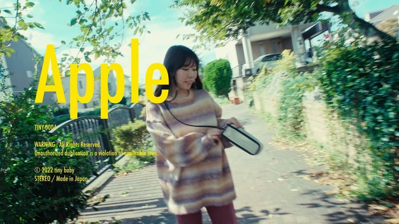 tiny baby「tiny baby - Apple  (Album Teaser)」